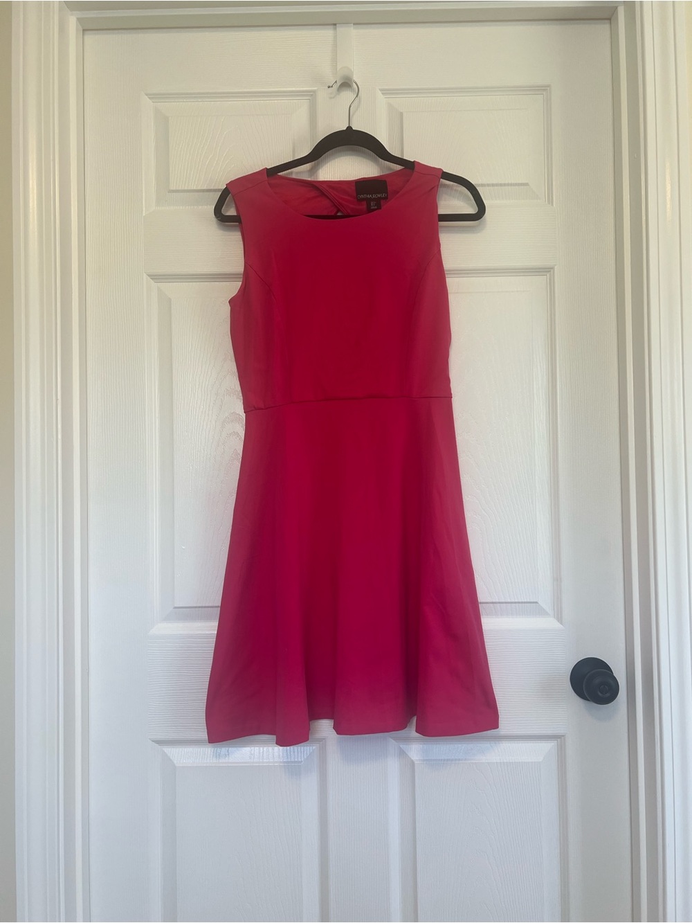 Cynthia Rowley Sleeveless Pink Fit-and-Flare Dress